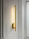 Metalen Wandlamp in Stokvorm