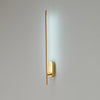 Metalen Wandlamp in Stokvorm