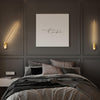 Metalen Wandlamp in Stokvorm