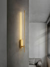 Metalen Wandlamp in Stokvorm