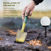 SunLuxe Solar Tuinverlichting - Set van 3 Waterdichte LED Bollen