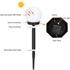 SunLuxe Solar Tuinverlichting - Set van 3 Waterdichte LED Bollen