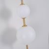 Vertical Globe Wandlamp
