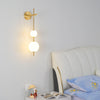 Vertical Globe Wandlamp