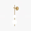 Vertical Globe Wandlamp