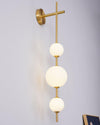 Vertical Globe Wandlamp
