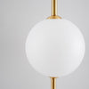 Vertical Globe Wandlamp