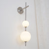Vertical Globe Wandlamp