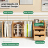 Uittrekbare Bureau Organizer Plank met Lades voor Boeken