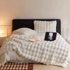 Pluche Nepbont Deken - SnuggleFur Collectie