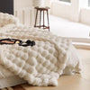 Pluche Nepbont Deken - SnuggleFur Collectie