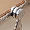 Hedendaagse Acryl Vouw Koffietafel met Metalen Basis