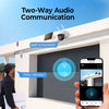2K Zonne-energie WiFi PTZ Camera met Auto-Tracering en Nachtzicht Functies