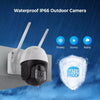 2K Zonne-energie WiFi PTZ Camera met Auto-Tracering en Nachtzicht Functies